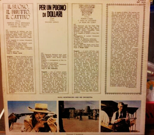 Hugo Montenegro And His Orchestra : Il Buono, Il Brutto, Il Cattivo - Per Un Pugno Di Dollari - Per Qualche Dollaro In Piu (LP)