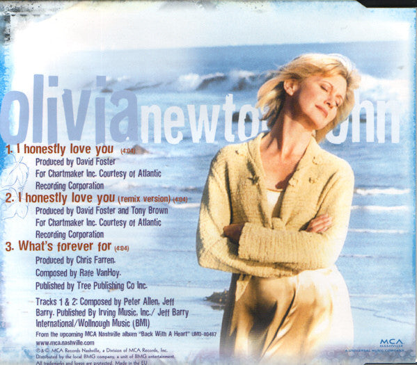 Olivia Newton-John : I Honestly Love You (CD, Single)