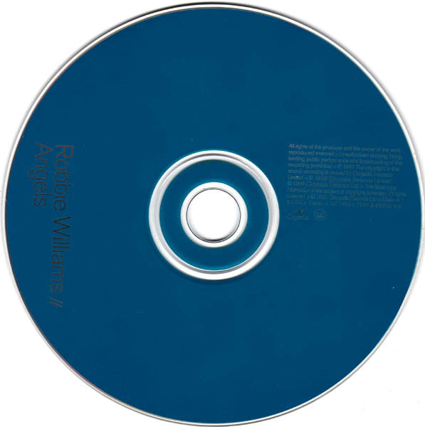 Robbie Williams : Angels (CD, Maxi, Enh)