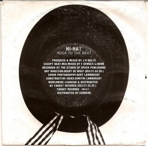 Hi-Hat : Rock To The Beat (7")