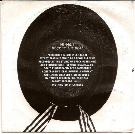 Hi-Hat : Rock To The Beat (7")
