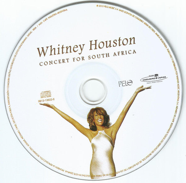 Whitney Houston : Concert For South Africa (CD, Album + DVD-V, NTSC)