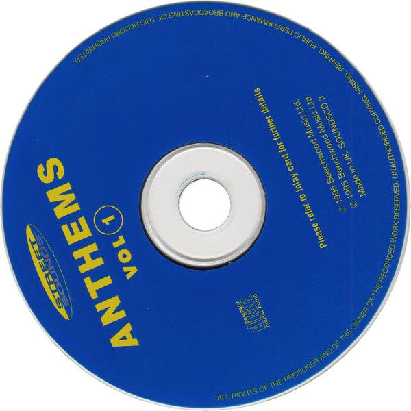 Various : Anthems Volume 1 (CD, Comp, RE)