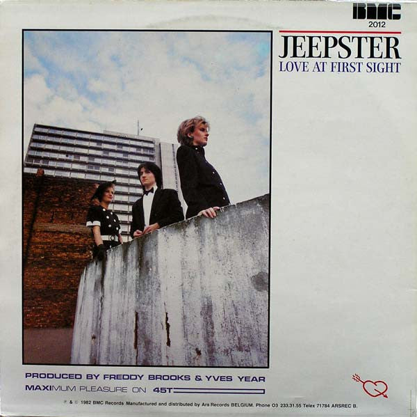 Jeepster : Love At First Sight (12")