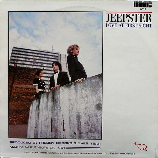 Jeepster : Love At First Sight (12")