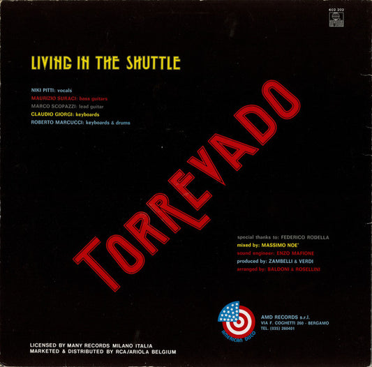 Torrevado : Living In The Shuttle (12")