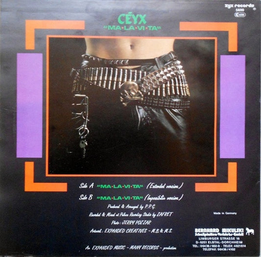Céyx : Ma-La-Vi-Ta (12")