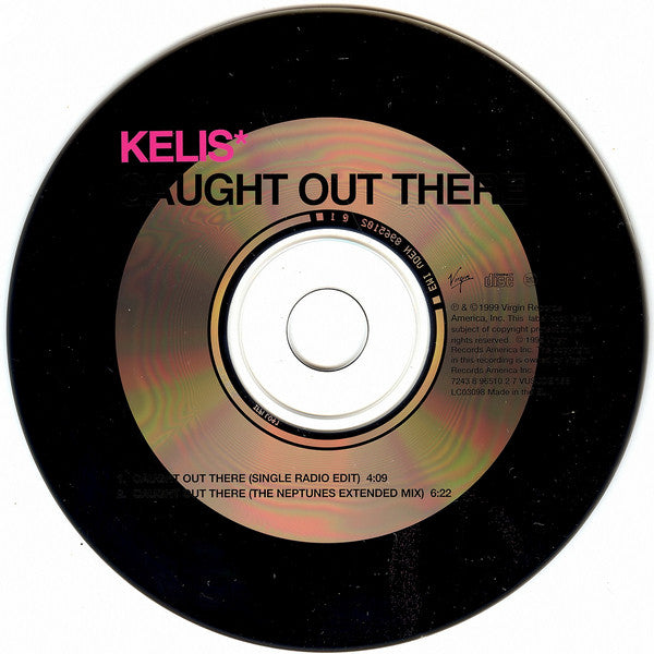 Kelis : Caught Out There (I Hate You So Much Right Now!) (CD, Single, Car)