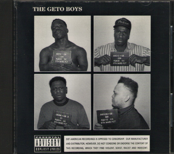 Geto Boys : The Geto Boys (CD, Album)