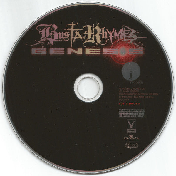 Busta Rhymes : Genesis (CD, Album)