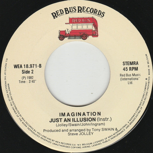 Imagination : Just An Illusion (7", Single)