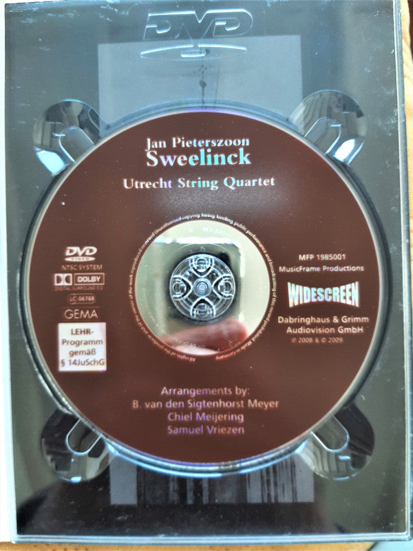 Utrecht String Quartet : Jan Pieterszoon Sweelinck (DVD-V, Multichannel, NTSC)