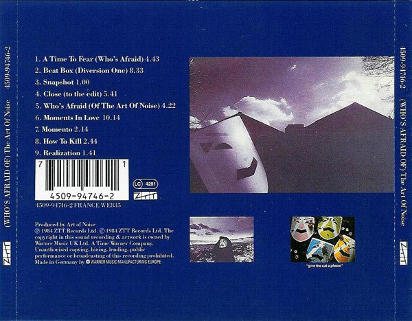 The Art Of Noise : Who's Afraid Of The Art Of Noise? (CD, Album, RE)