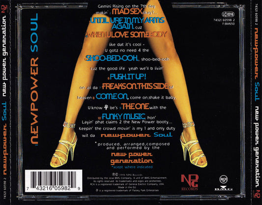 The New Power Generation : Newpower Soul (CD, Album)