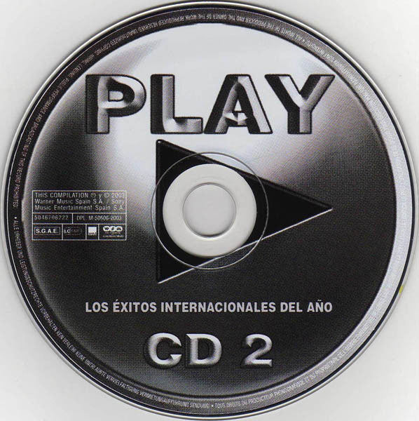Various : Play Los Éxitos Internacionales Del Año (2xCD, Comp, Dig)