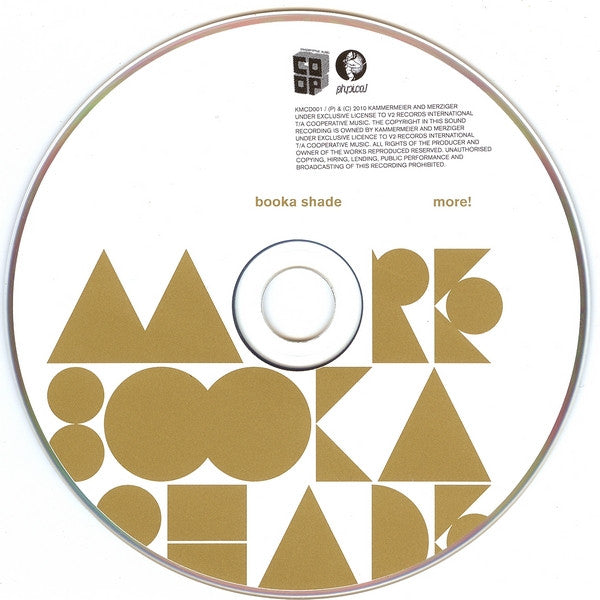 Booka Shade : More! (CD, Album)
