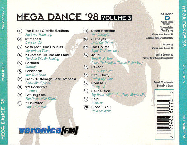 Various : Mega Dance '98 Volume 3 (CD, Comp)