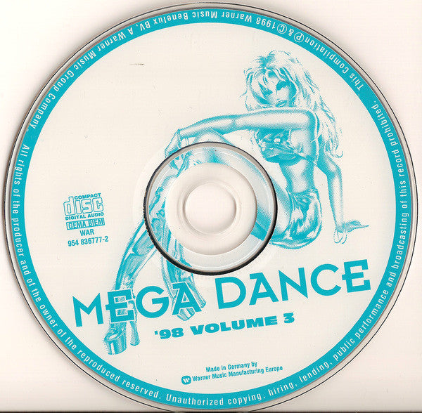 Various : Mega Dance '98 Volume 3 (CD, Comp)