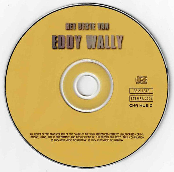 Eddy Wally : Het Beste Van Eddie Wally (CD, Comp)