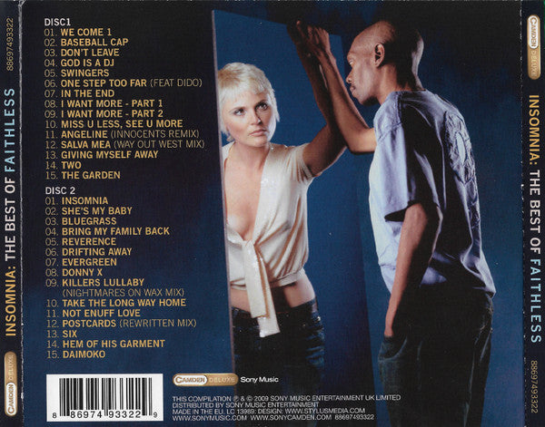 Faithless : Insomnia: The Best Of Faithless (2xCD, Comp, Jew)
