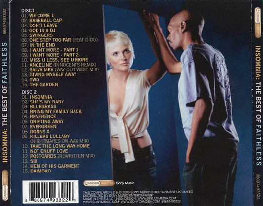 Faithless : Insomnia: The Best Of Faithless (2xCD, Comp, Jew)
