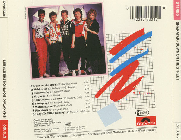 Shakatak : Down On The Street (CD, Album, RE)