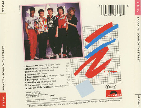 Shakatak : Down On The Street (CD, Album, RE)