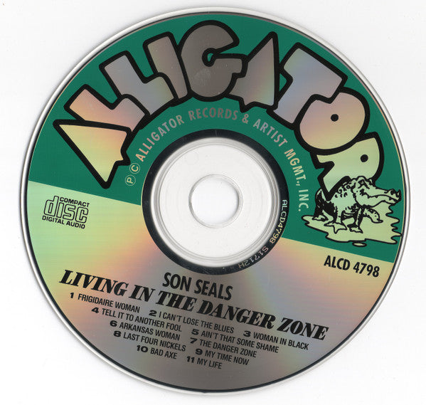 Son Seals : Living In The Danger Zone (CD, Album)