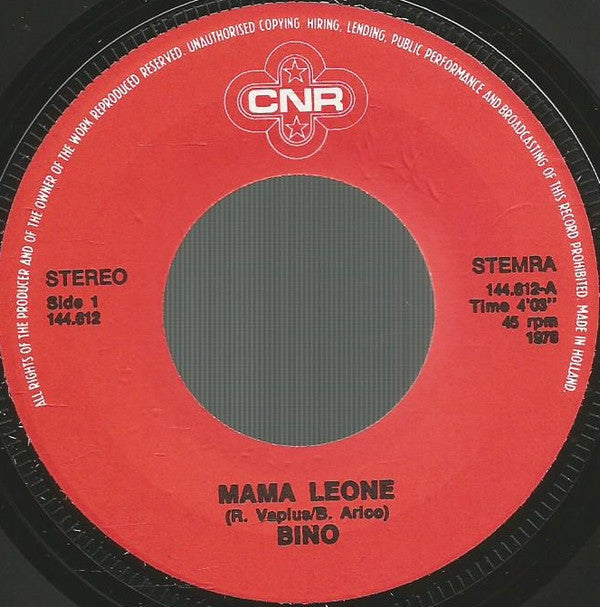 Bino : Mama Leone (7", Single)