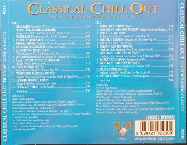 Various : Classical Chill Out - Truly Relaxing Classics (2xCD, Comp)