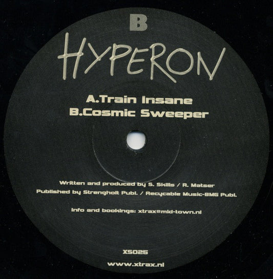 Hyperon : Train Insane (12")