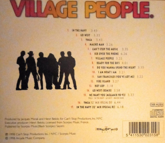 Village People : We Want You - The Best Of The Village People (CD, Album, Comp)
