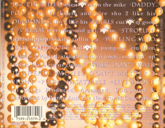 Prince & The New Power Generation : Diamonds And Pearls (CD, Album, Hol)
