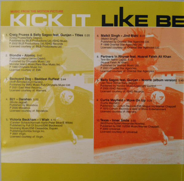 Various : Kick It Like Beckham (CD)