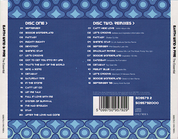 Earth, Wind & Fire : The Essential Earth, Wind & Fire (2xCD, Comp)