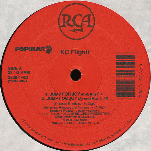 KC Flightt : Jump For Joy (12")
