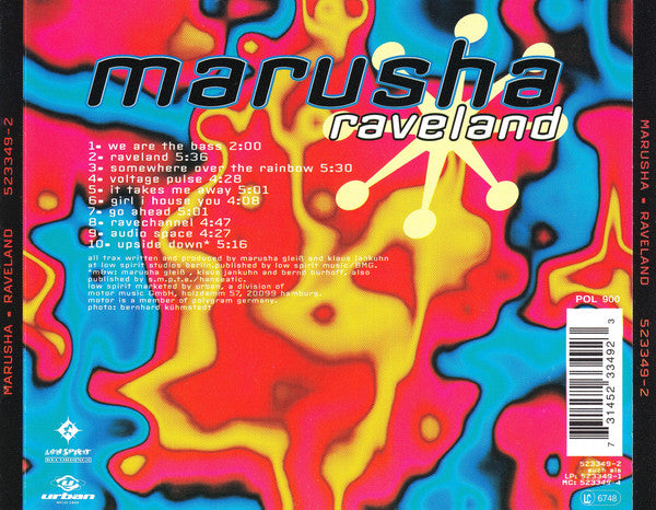 Marusha : Raveland (CD, Album)