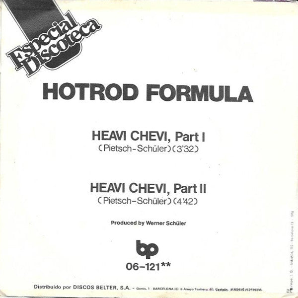 Formula Hotrod : Heavy Chevy (7")
