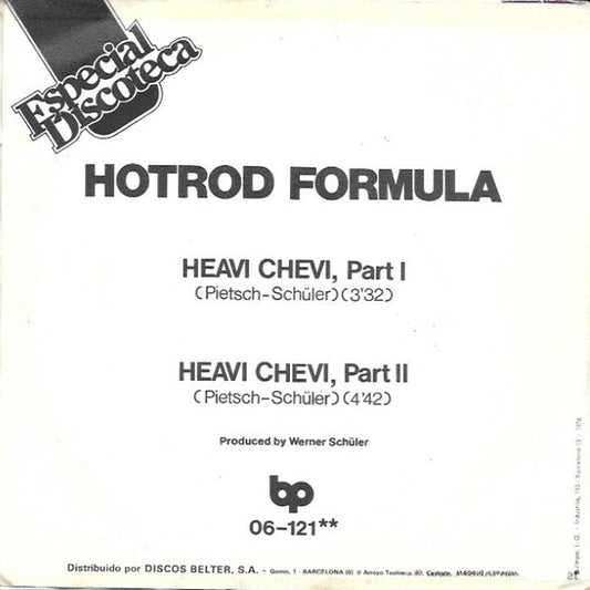 Formula Hotrod : Heavy Chevy (7")