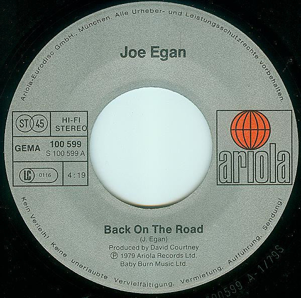 Joe Egan : Back On The Road (7", Single)