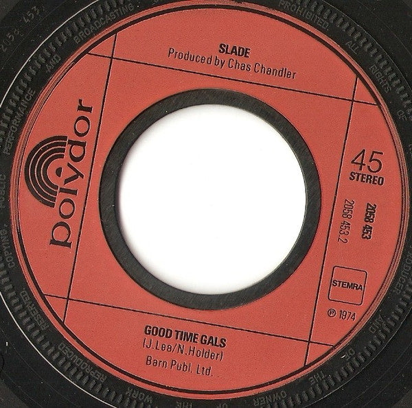 Slade : Everyday (7", Single)