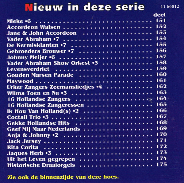 Various : 16 Hollandse Zangeressen (CD, Comp)