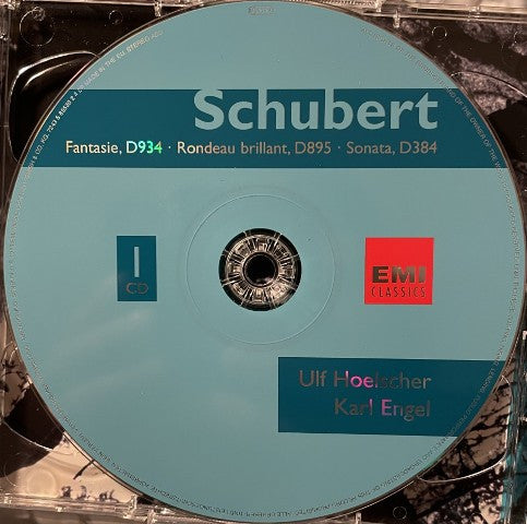 Franz Schubert - Ulf Hoelscher, Karl Engel : Complete Works For Violin And Piano (2xCD, Comp, RE, RM)