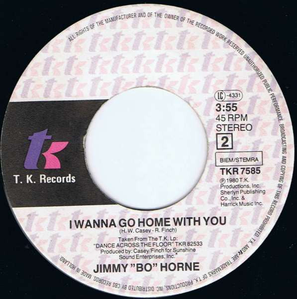 Jimmy "Bo" Horne : Is It In (7", Single)