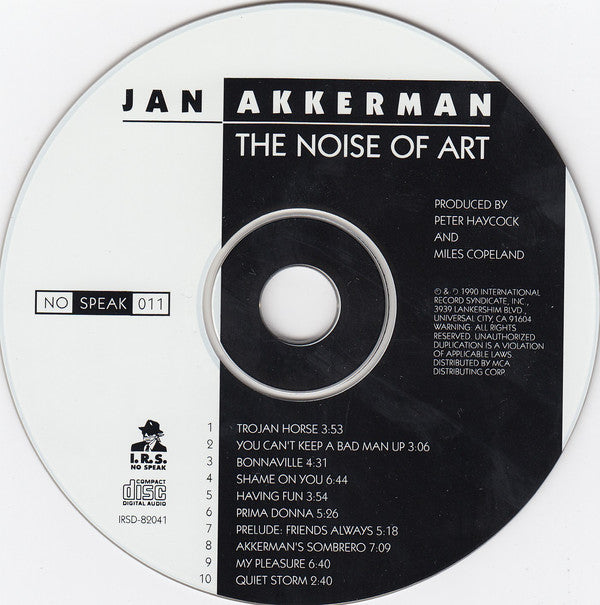 Jan Akkerman : The Noise Of Art (CD, Album)
