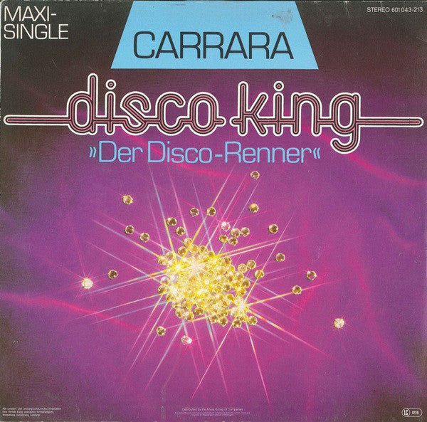 Carrara : Disco King (12", Maxi)