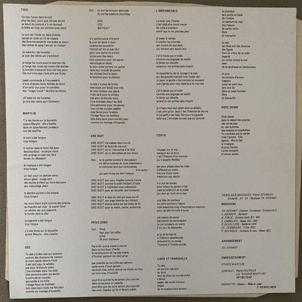 Pierre Devreux : Démo (LP)
