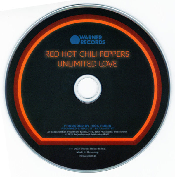 Red Hot Chili Peppers : Unlimited Love (CD, Album, Son)