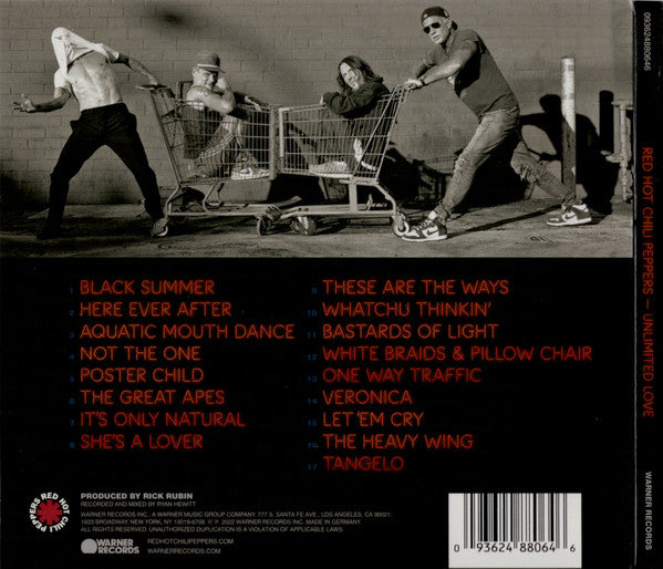 Red Hot Chili Peppers : Unlimited Love (CD, Album, Son)