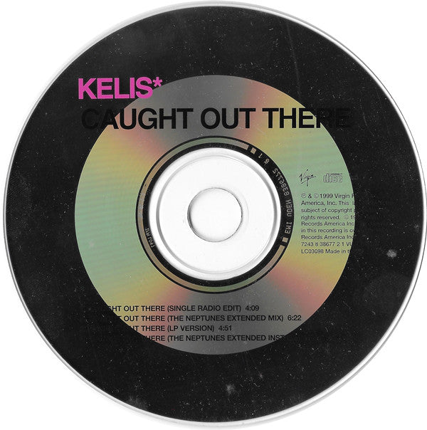 Kelis : Caught Out There (I Hate You So Much Right Now!) (CD, Maxi)